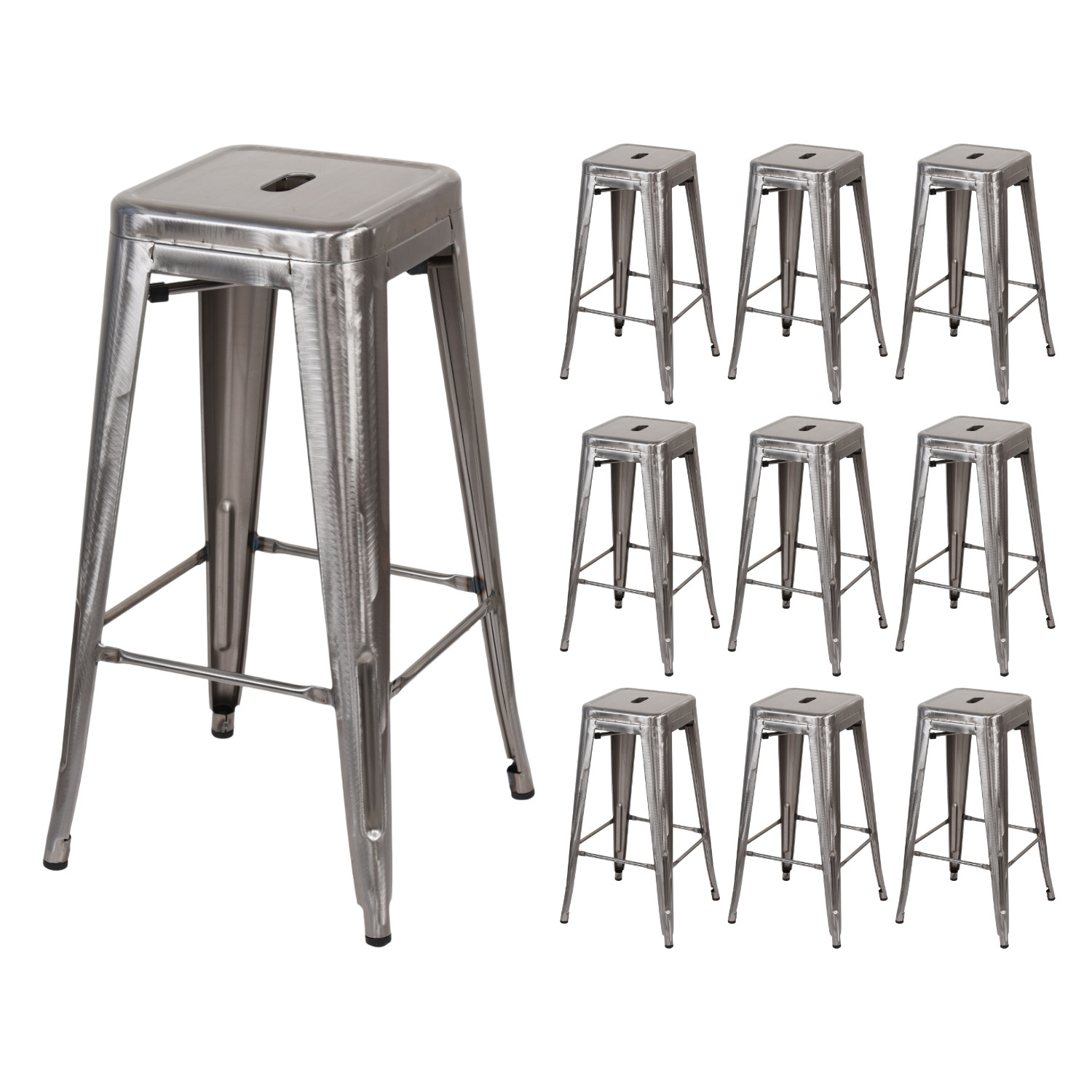 Conjunto de 10 bancos...